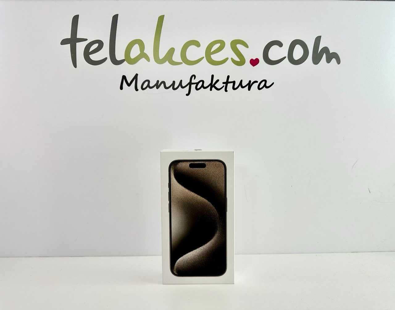 IPHONE 15 PRO 256GB NATURAL/Black Titanium  MANU Telakces