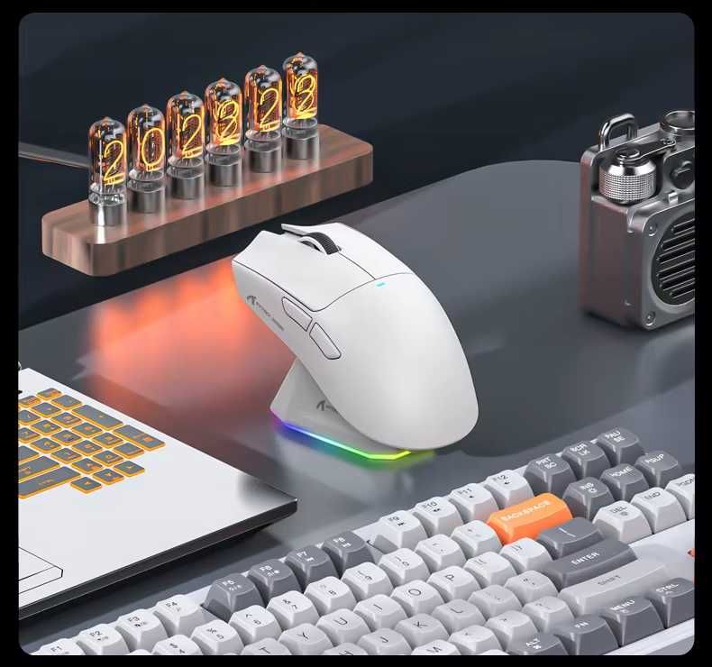 Rato Wireless c/ base carregamento