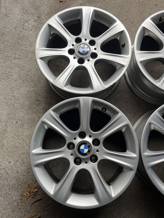 Alufelgi 17” BMW 3 E90 F30 ET37 5x120 7,5j Srebrne Styling 394
