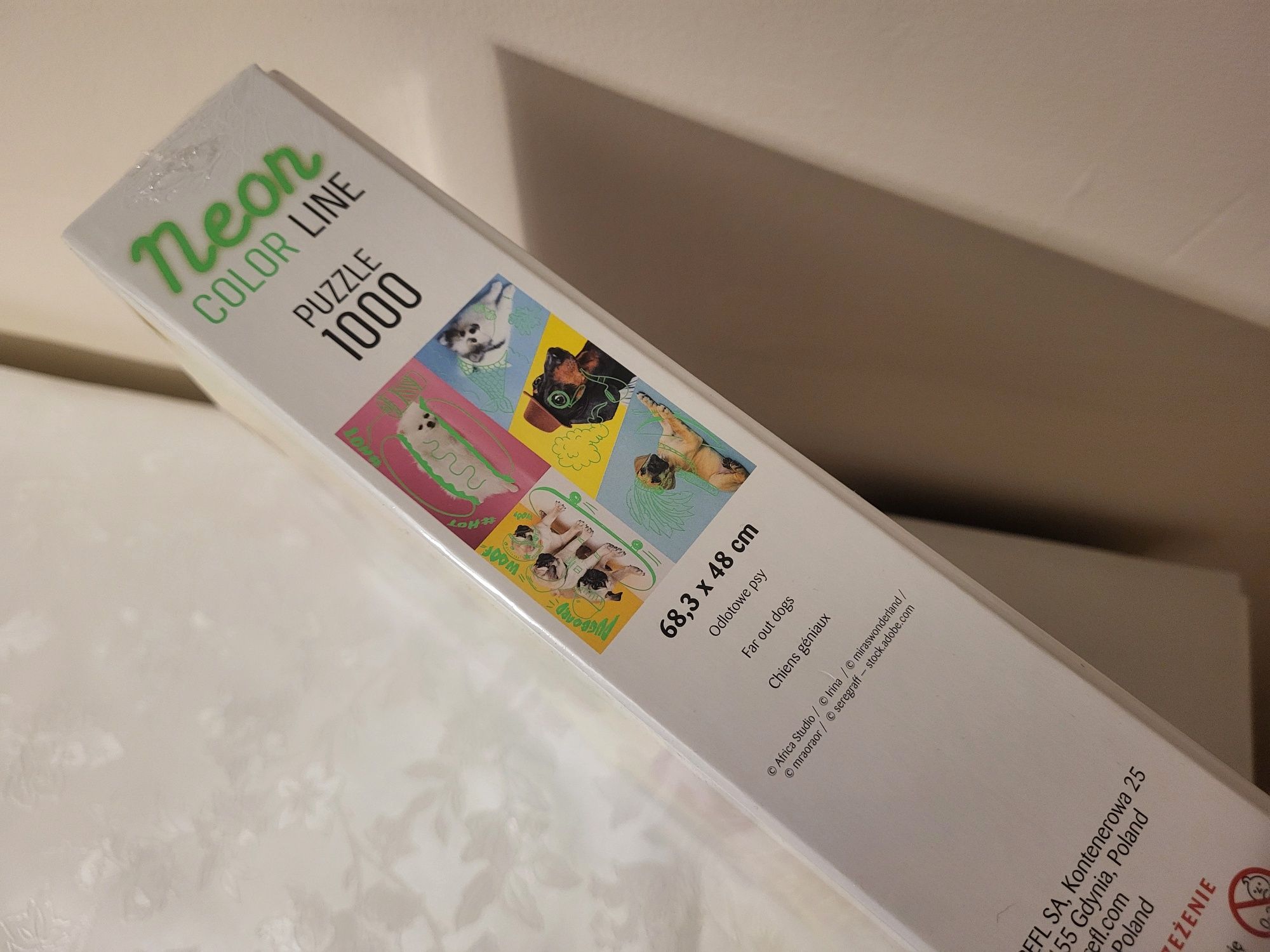 Puzzle Trefl Neon Color Line 1000 el.