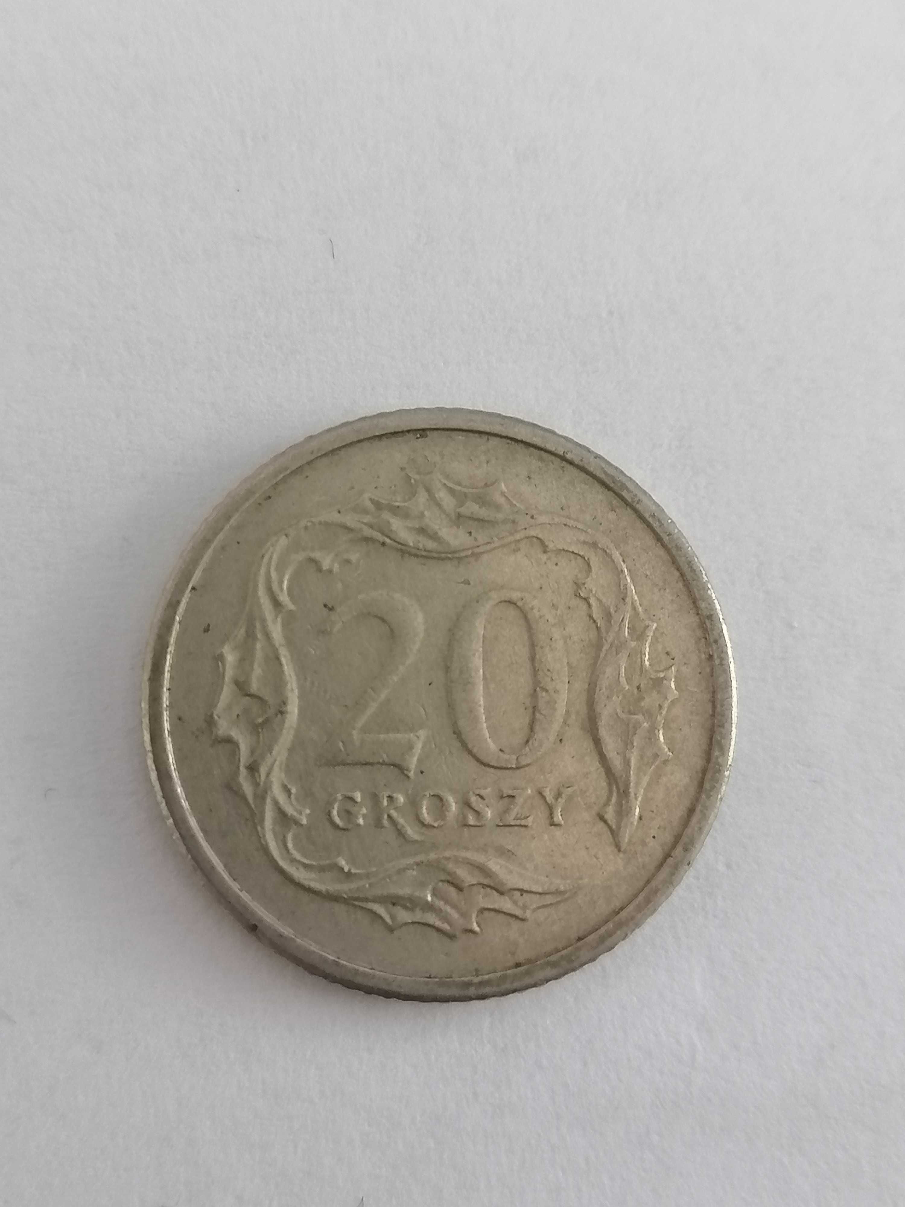 Moneta 20gr z 1991r
