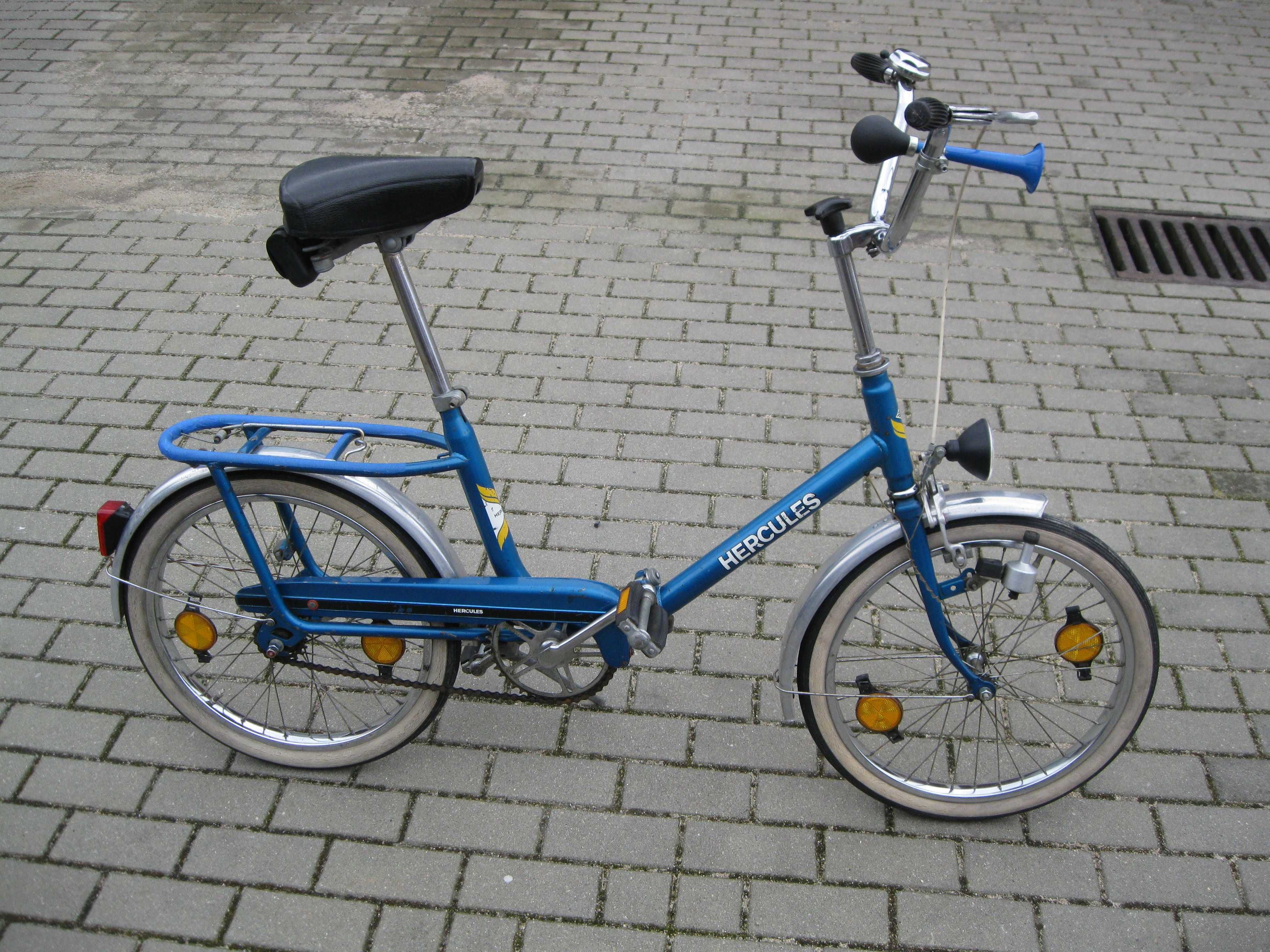 Składany rower HERCULES DUOMATIC dwu-biegowy na wakacyjne przejażdżki