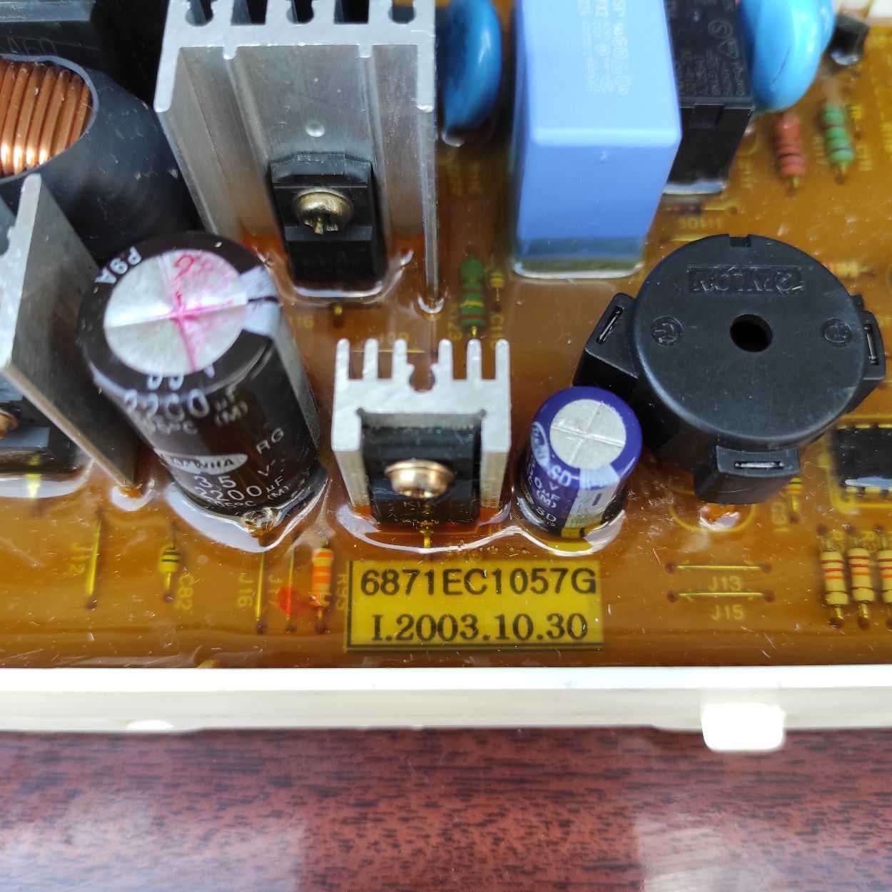 Модуль управления стиральной машины LG 6870EC9043B