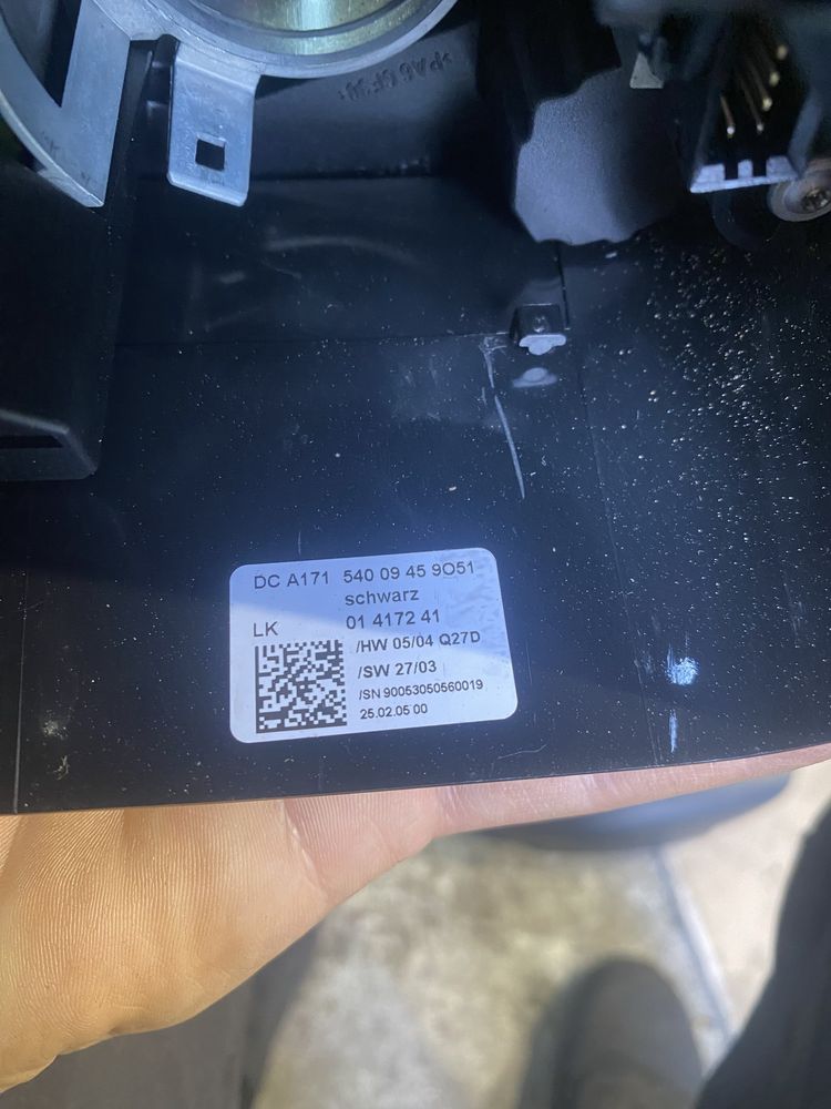 Przełącznik zespolony manetki taśma airbag Mercedes cls w219