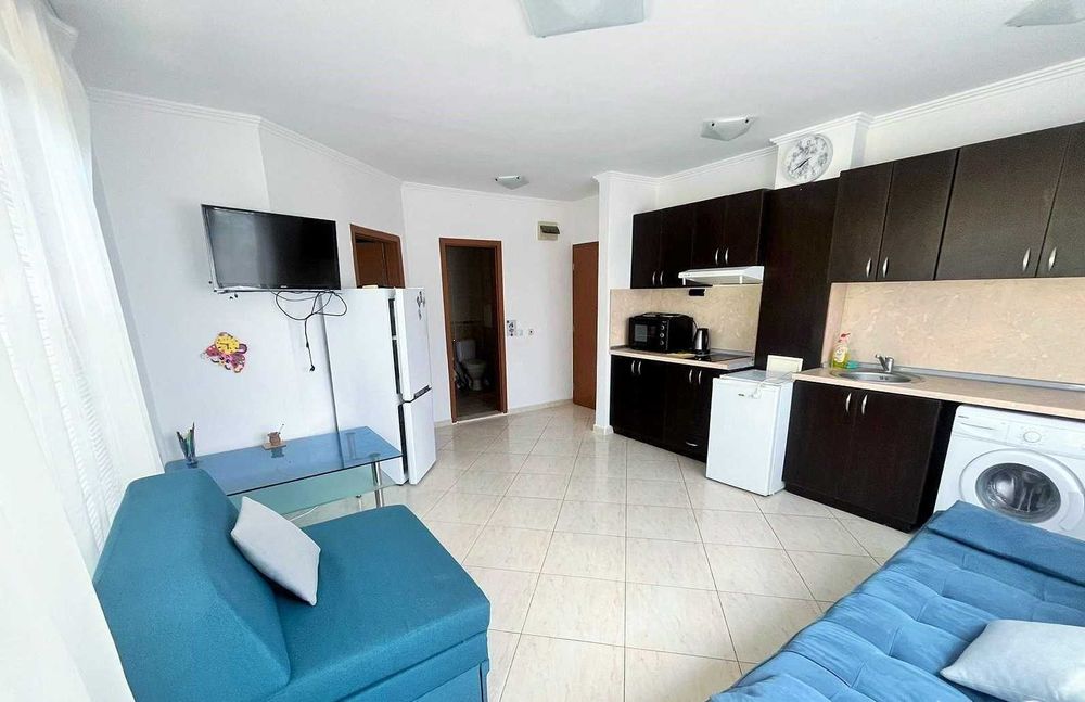 Квартира 65м2/Апартамент 1+1 в уютном комплексе 400м от моря Болгария