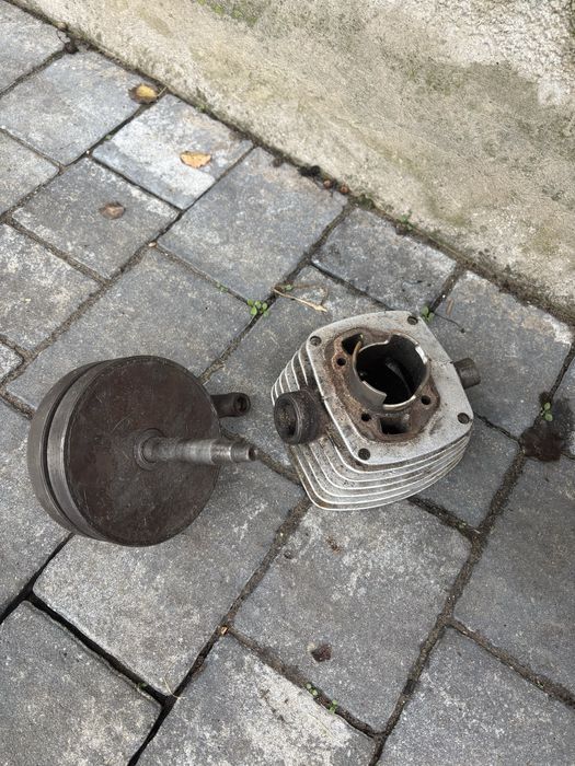 Wał i cylinder do regenracji wsk 125