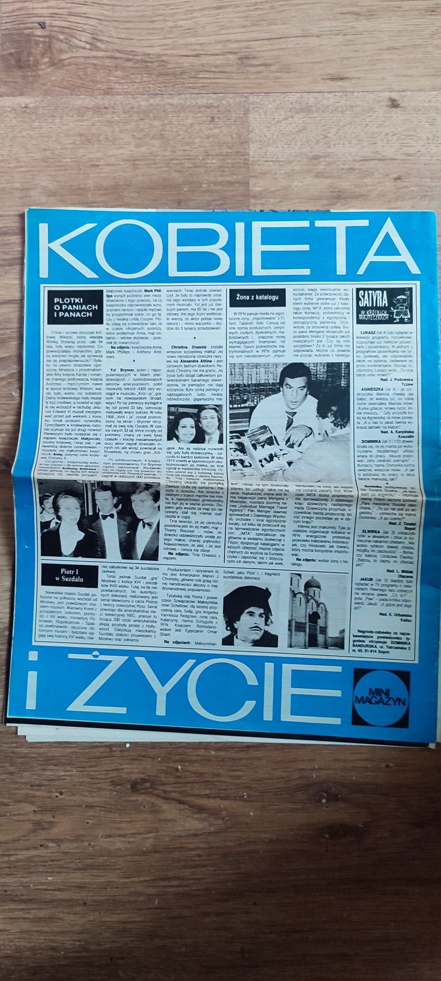 Tygodnik kobiet i zycie 1985 i 1986