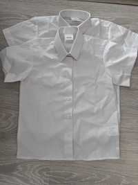 Белые рубашки с коротким рукавом (новые)