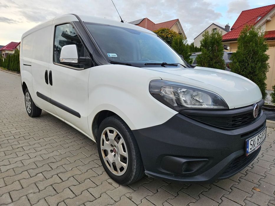 Fiat Doblo Cargo Maxi SX L2H1 1.6 MJ 105KM  zakup 2019 rok, 3-osobowy, bezwypadkowy, ładowność 1035 kg, zabudowa
