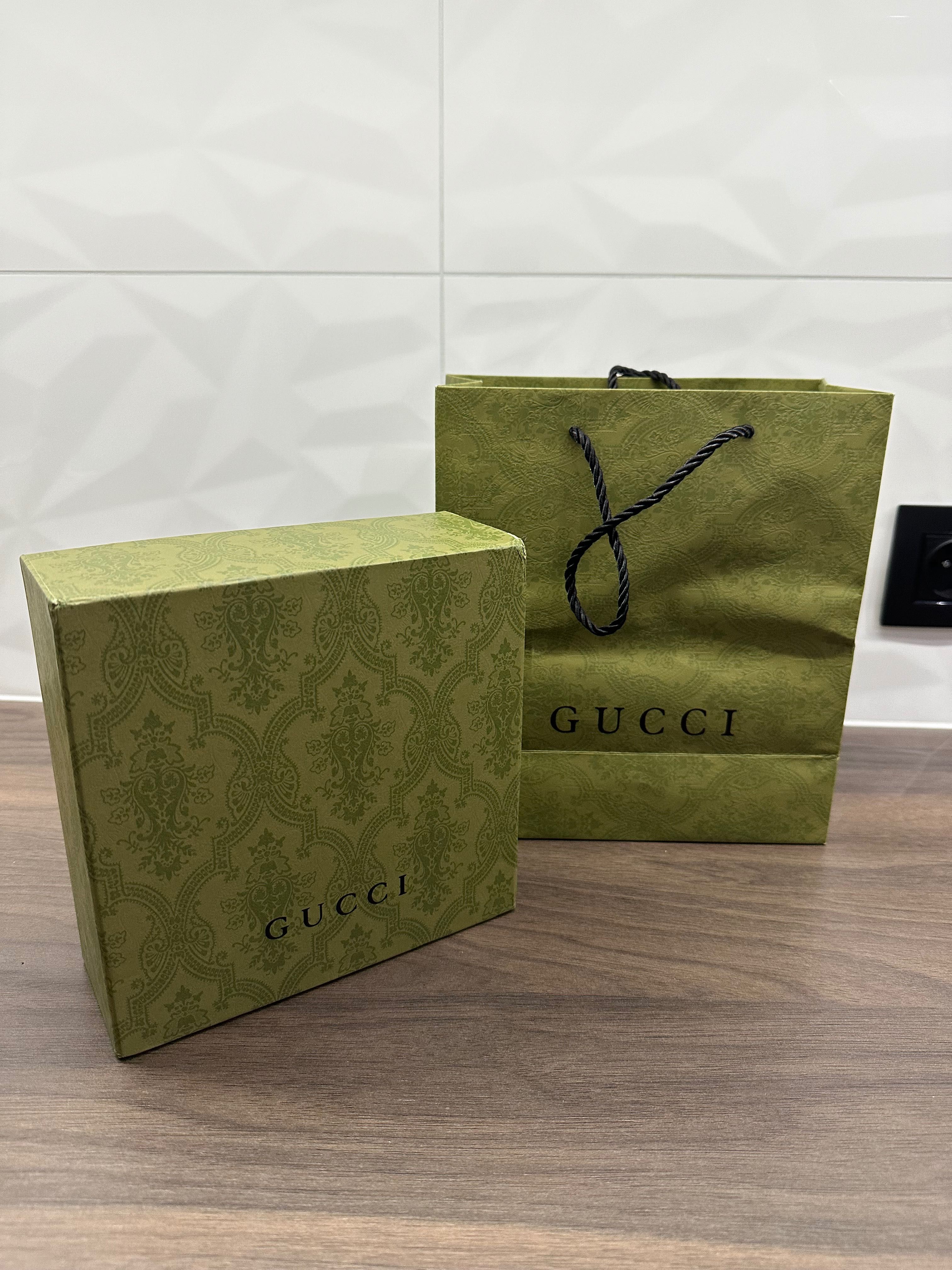 Nowy pasek Gucci z pudełkiem