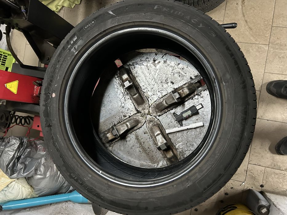 Ładne opony Michelin 2017r - gwarancja,faktura