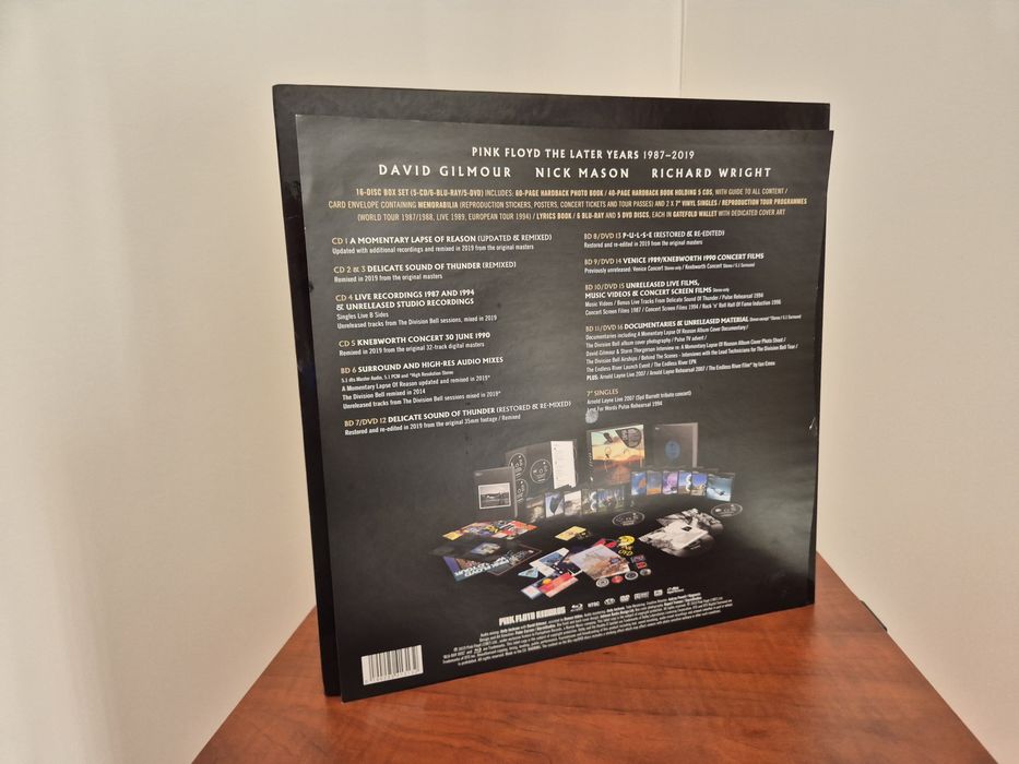 Pink Floyd The Later Years Box nova