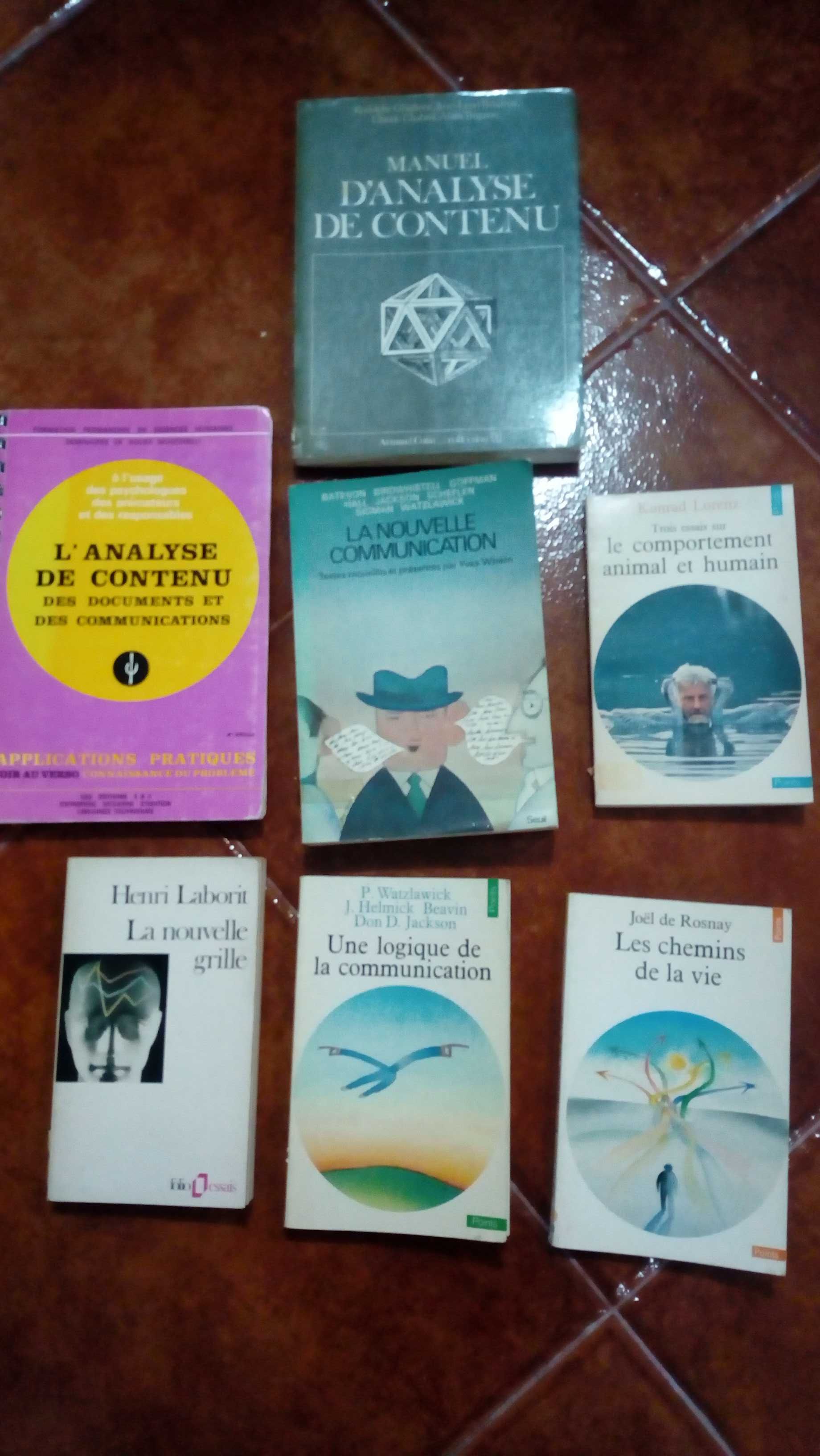 Livros de comunicação e comportamento em francês