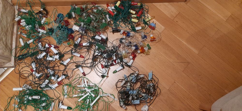 Lampki choinkowe PRL 10kp