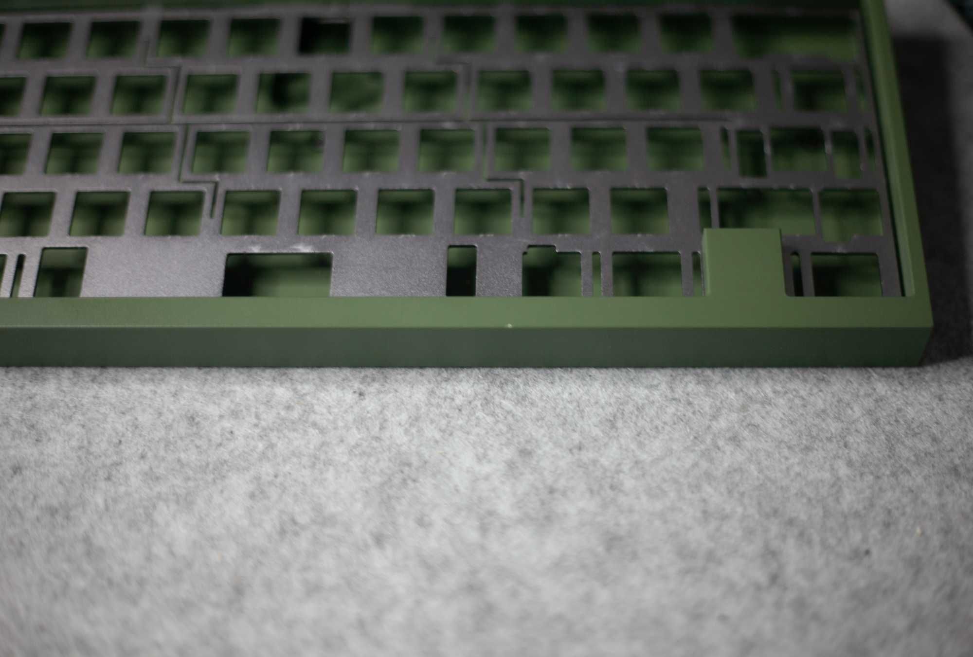 KBDfans TOFU 60 2.0 case E-Coat. Forest