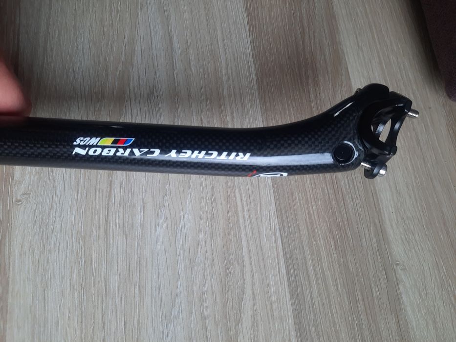 Nowa sztyca 27,2 Ritchey wcs carbon połysk offset 20
