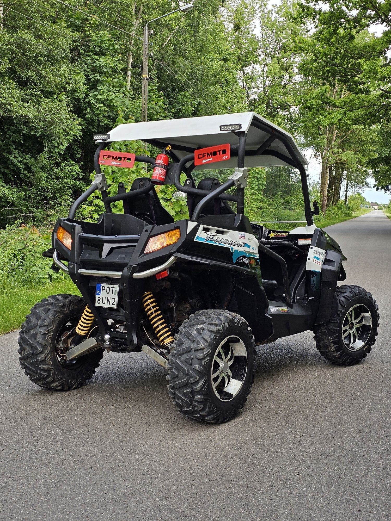 Buggy CF MOTO 625EX | Zarejestrowany | 4x4 | HAK | Wyciągarka | quad |