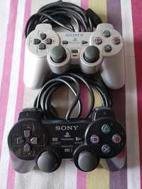 Comandos Ps2 originais silver e black