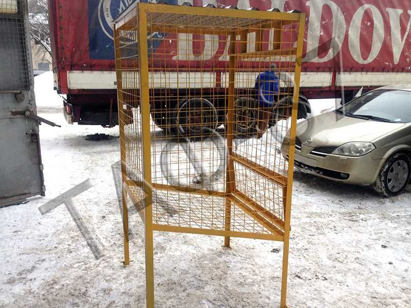 Контейнер для сбора ПЭТ, мусорный бак для пластика 1,45 м.куб.