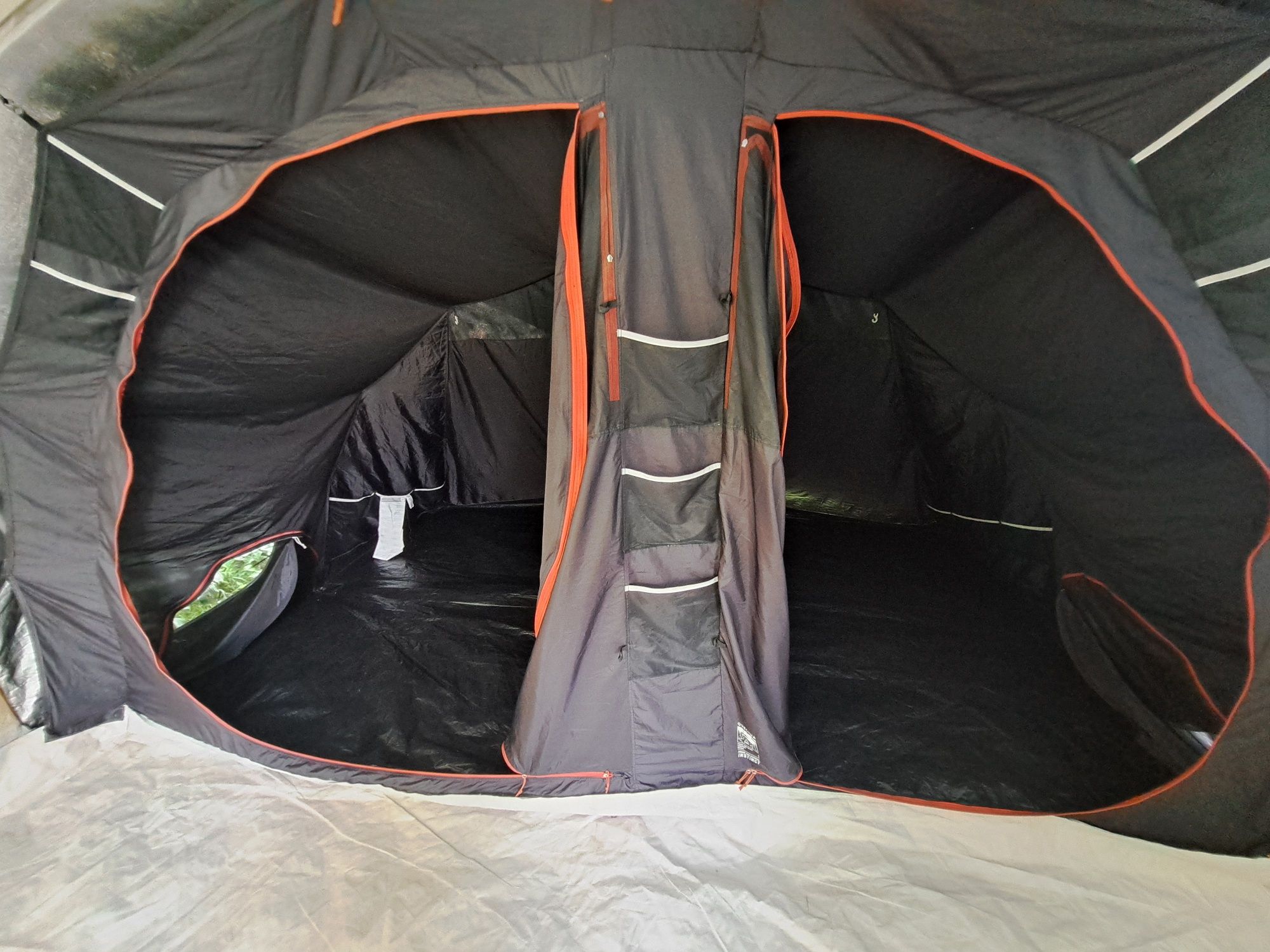 Namiot kempingowy dmuchany Quechua Air Seconds 5.2 F&B, 5-osobowy