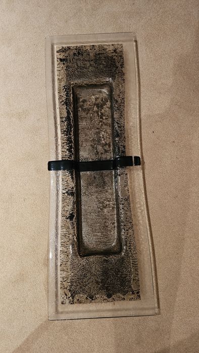 Centro de mesa em vidro