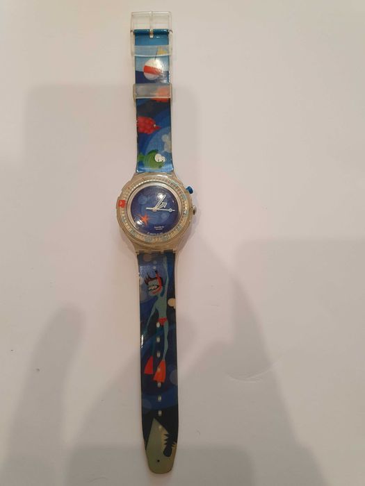 Relógio Swatch Scuba 200 Loomi HAPPY SEA