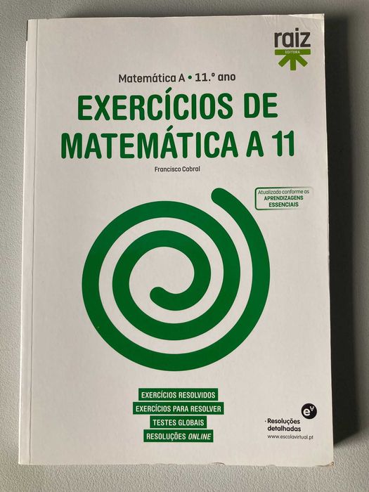 Exercícios de Matemática A 11, de Francisco Cabral