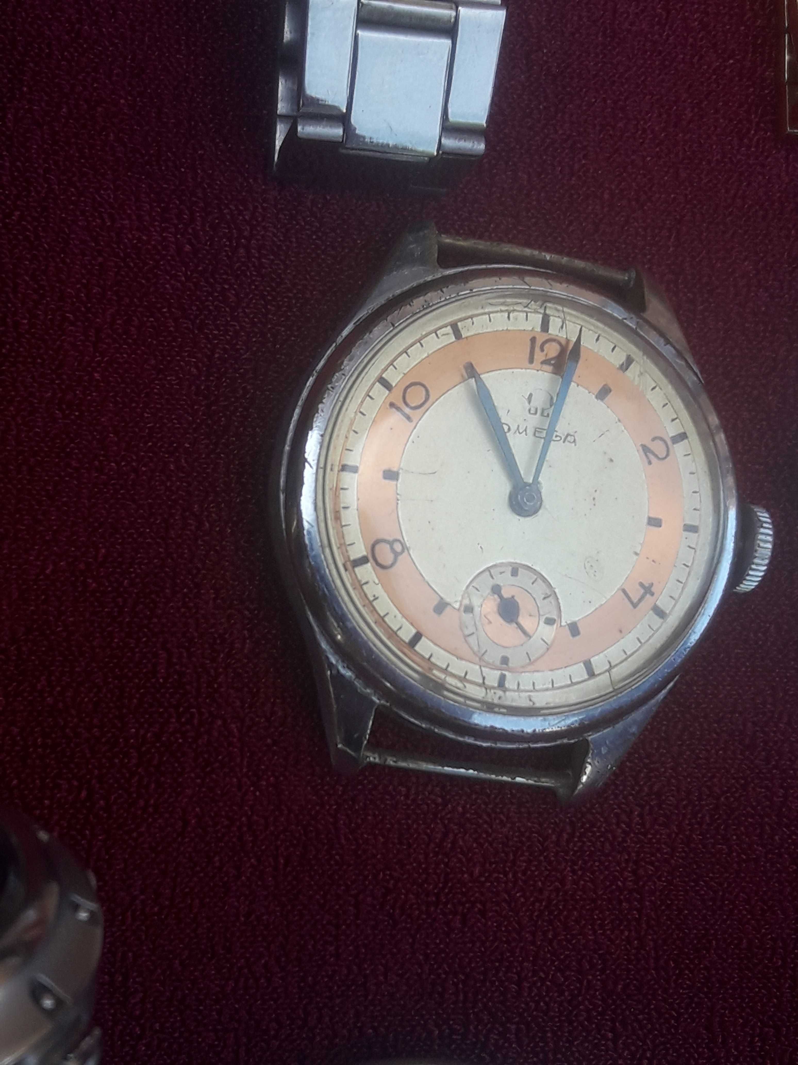 Zegarek omega duzy 4.2 mm ze szlifami