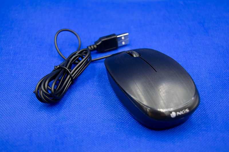 Rato Ótico USB NGS Flame, Novo