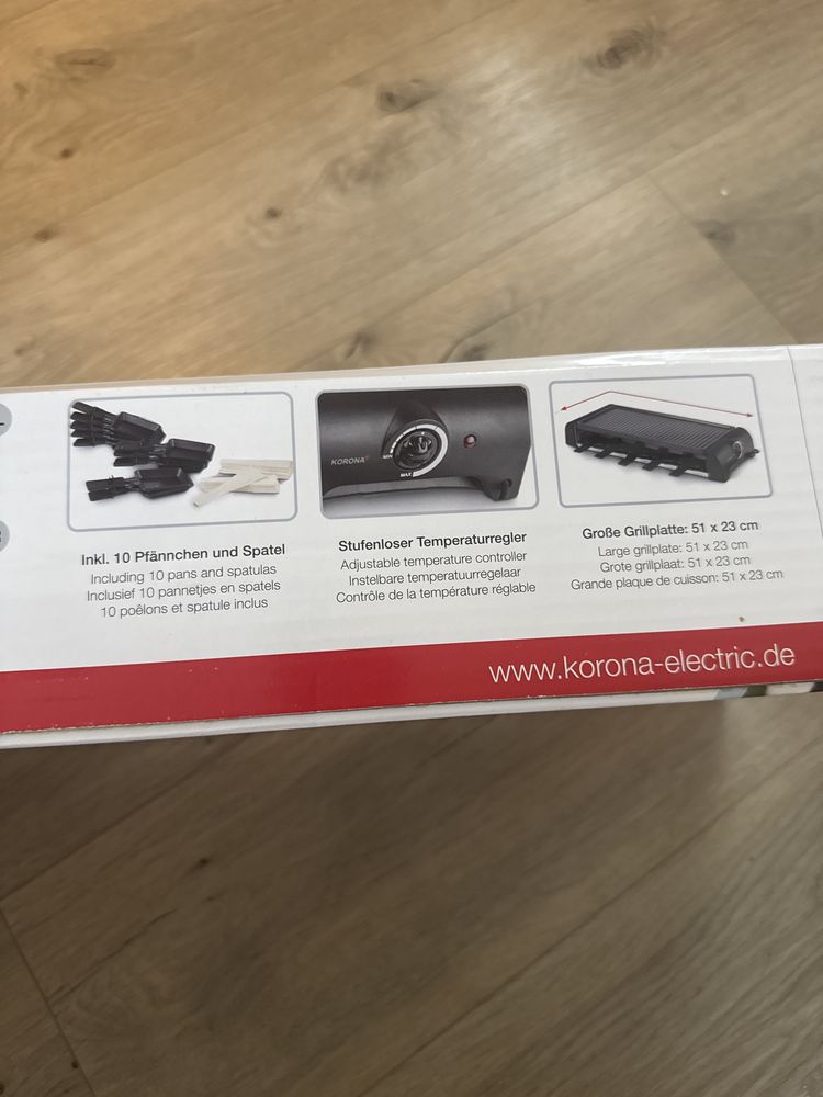 Nowy zestaw grill dla 10 osob