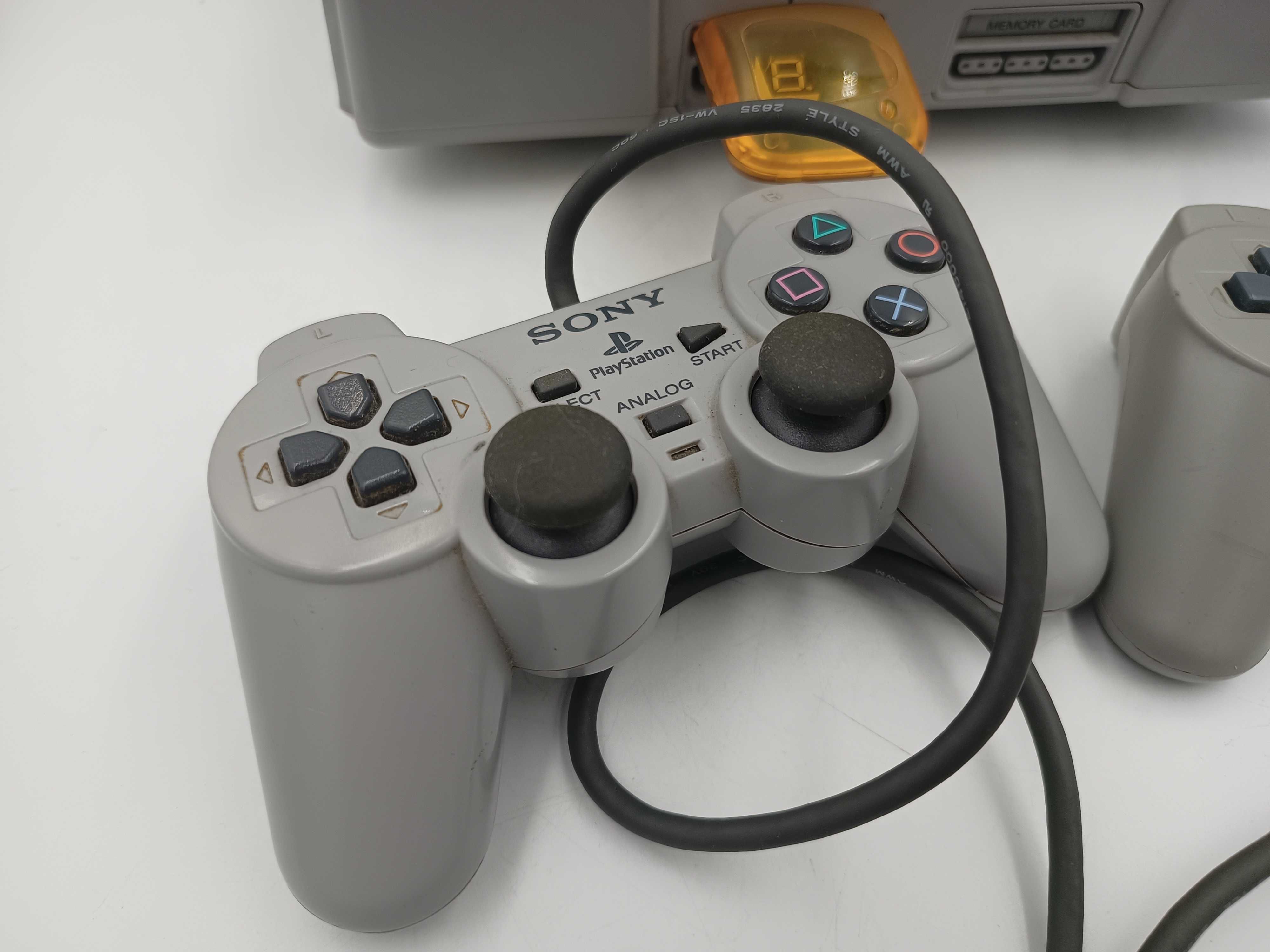 Konsola Sony Playstation PSX SCPH-9002 dualshock pad karta pamięci