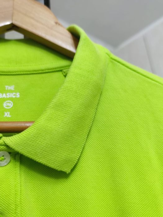 Bluzka letnia polo z krótkim rękawem rękawkiem XL H&M classics hm poló