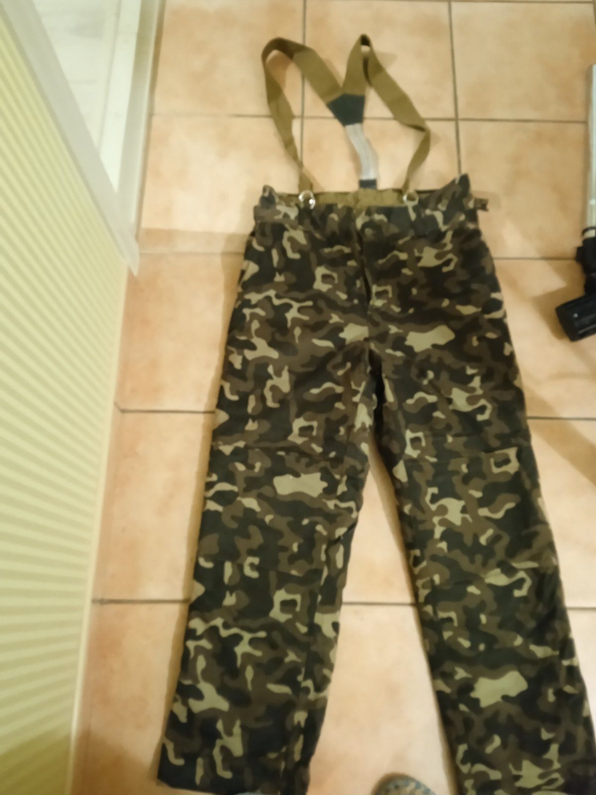 Военные утеплённые штаны. 176-104-86
