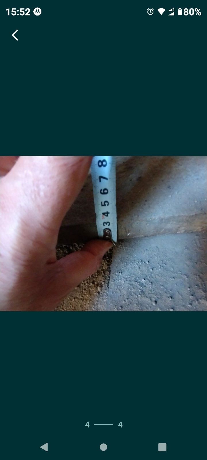 Металевий лист 30мм.(1.25×0,42)см