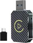 Bezprzewodowy adapter CarPlay Android Auto 2w1 USB iOS Android