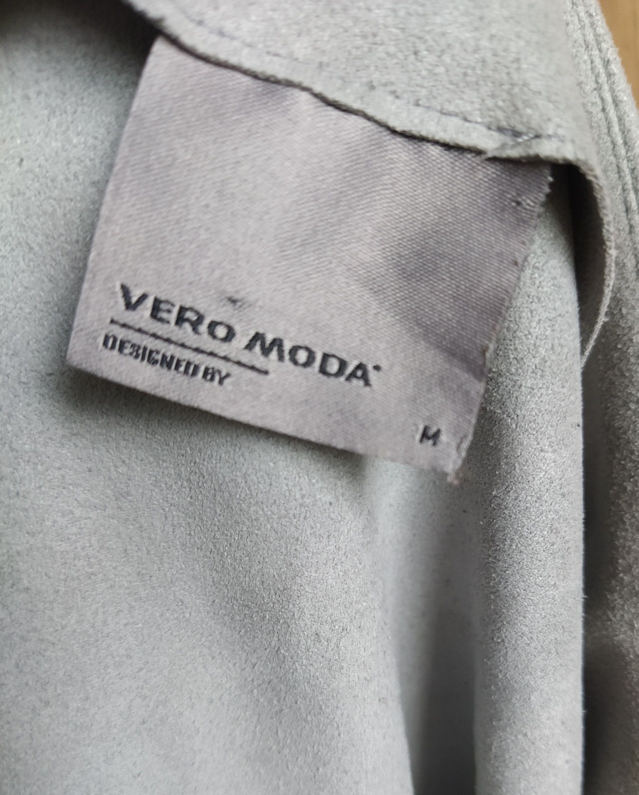 Szara spódnica zamsz Vero Moda M 38