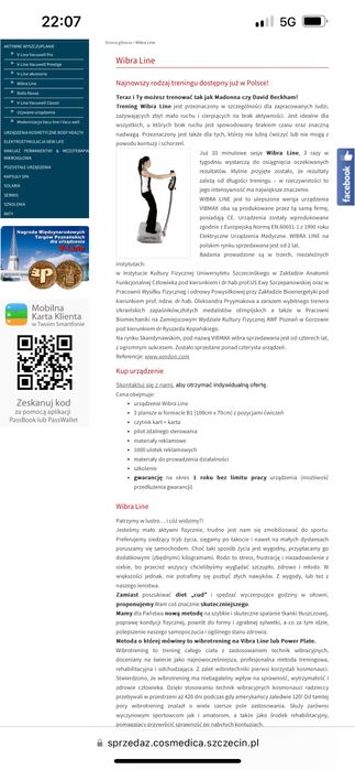 Vibra line platforma wibracyjna profesjonalna jak nowa Polecam