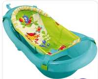 Вкладка на ванночку для купання новонародженого fisher-price