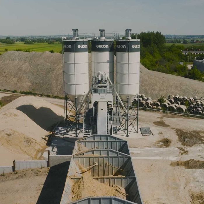 Szybko-przestawna betoniarnia ELKON Quick Master 135 (3 m³)