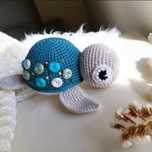 Tartaruga em amigurumi