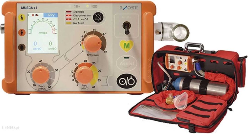 Respirator sztuczne płuco Weinmann Parapac Axcent