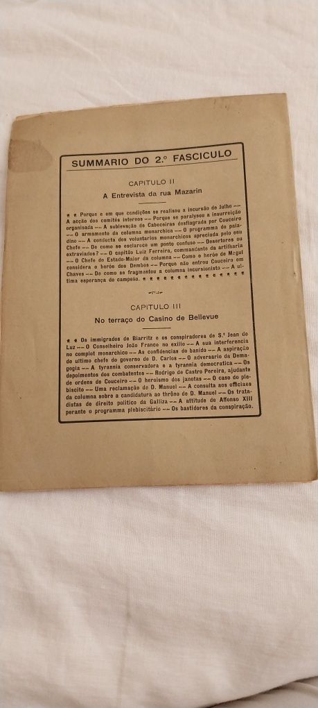 O estado Actual da Causa Monarchica 1912