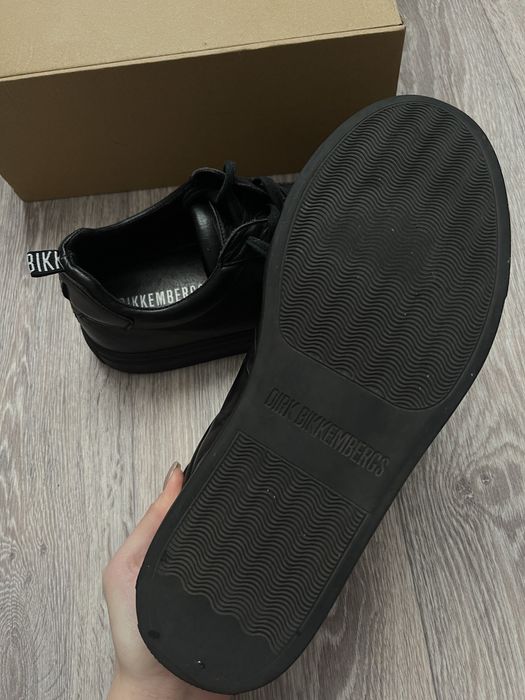 Кеди Bikkembergs чоловічі в чорному кольорі