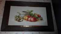 Картина крестиком натюрморт с овощами