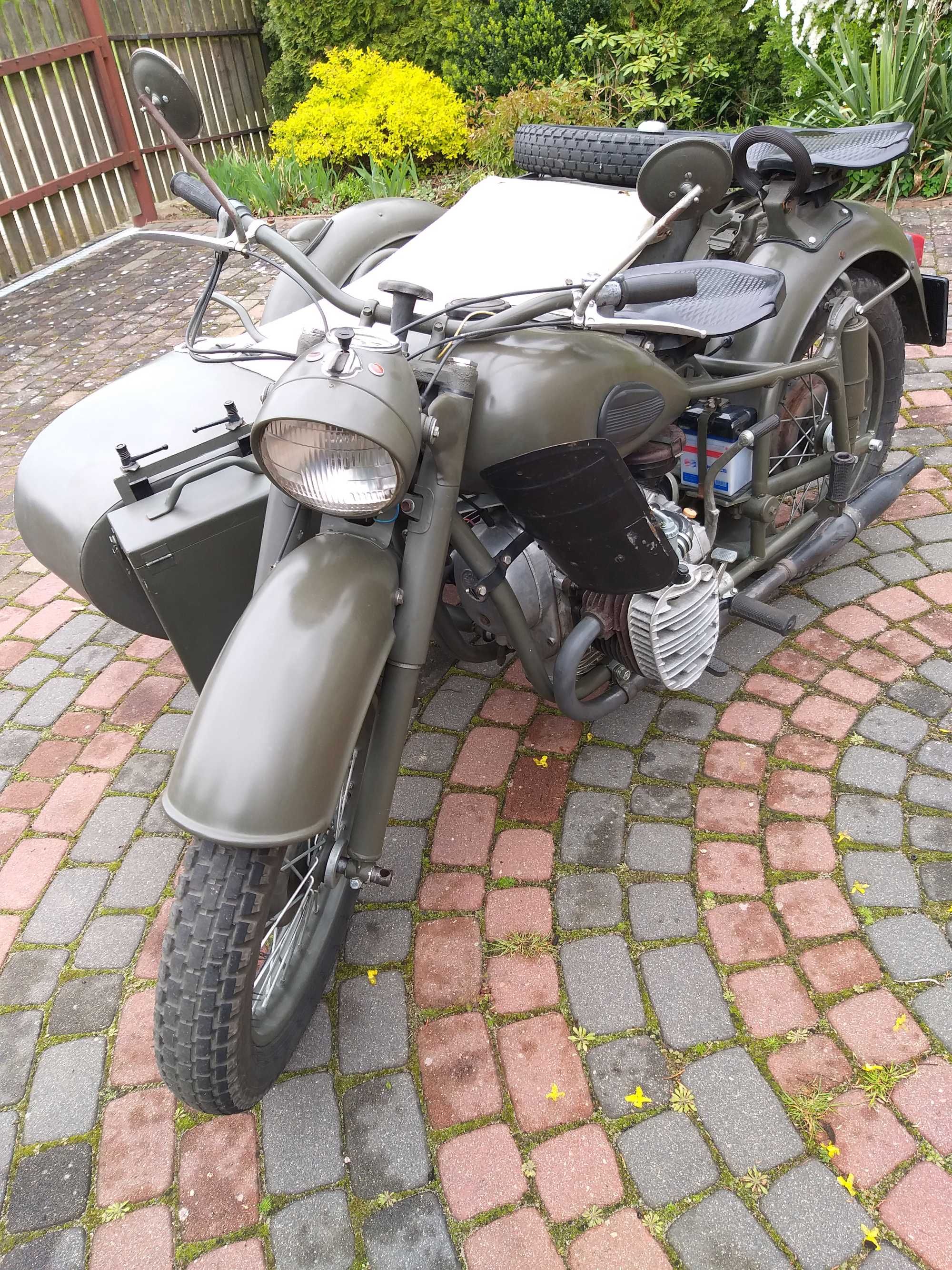 Motocykl K750 po renowacji