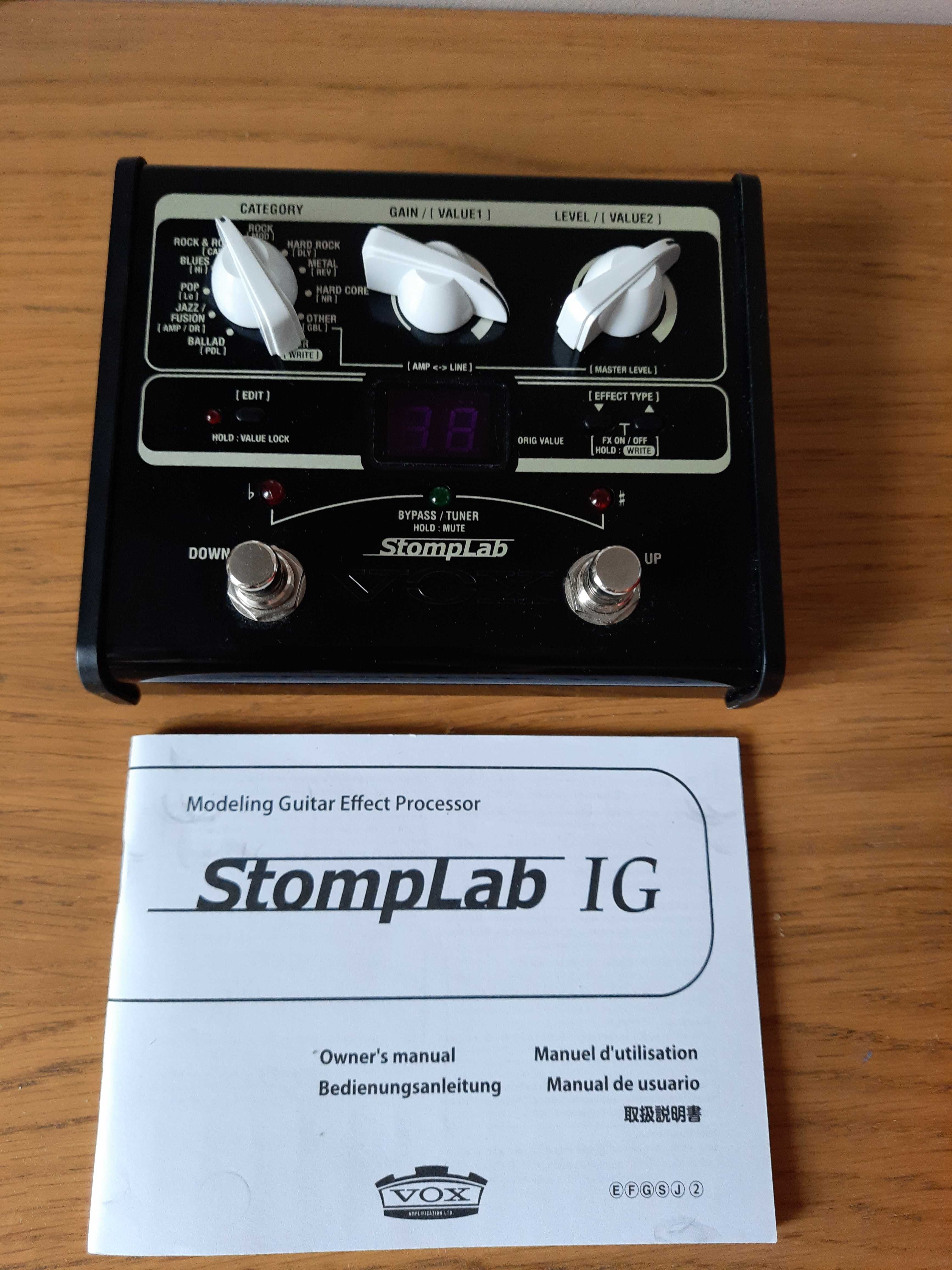 Vox stomplab 1g multiefekt