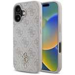 Etui Guess HC PU 4G Small 4G and Classic do iPhone 16 MagSafe różowy