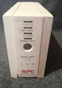 APC Black UPS 500 CS блок безперебійного живлення повністю РОБОЧИЙ