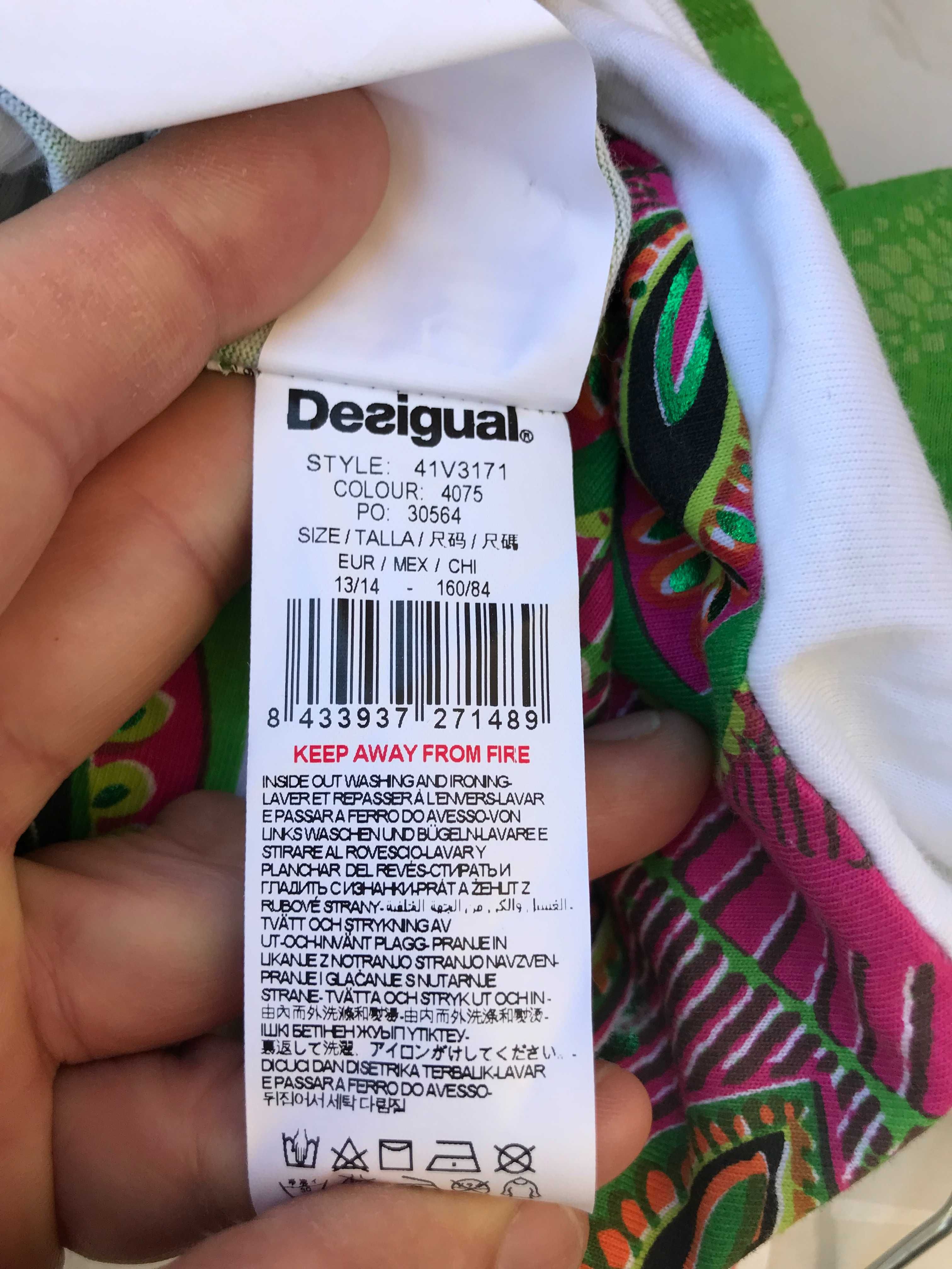 Vestido Desigual para menina 13/14, NOVO COM ETIQUETA