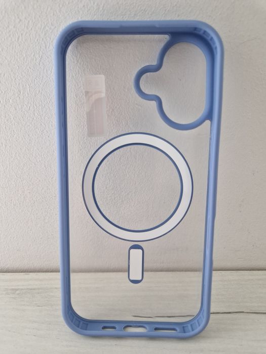 Acrylic Color Magsafe Case do Iphone 16 Plus jasnoniebieski